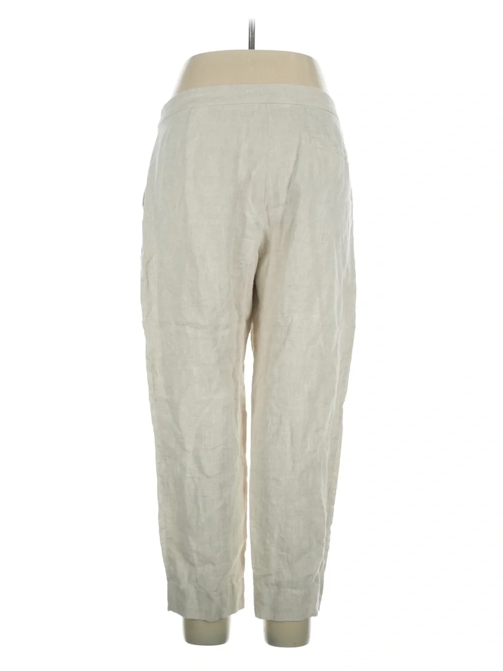 Linen Straight-Leg Pants